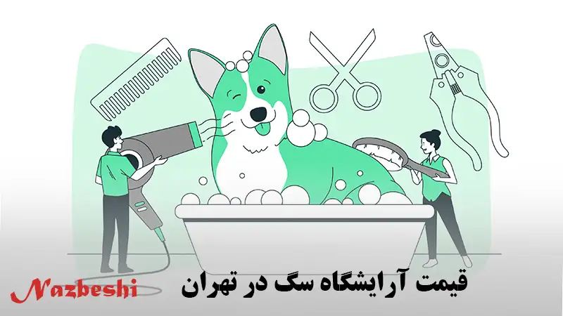 قیمت آرایشگاه سگ در تهران